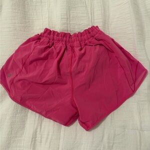 lululemon athletica Vibrant Pink Athletic Shorts